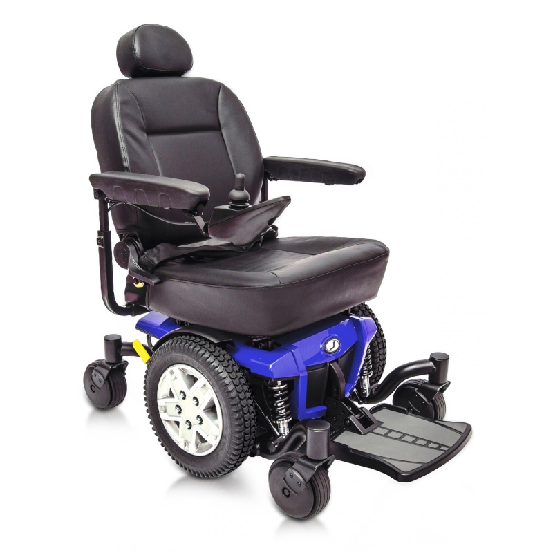 Pride Jazzy J600ES Mid-Wheel Powerchair – Superior Comfort & Performance Indoors and Out 1 Pride Jazzy J600ES Mid-Wheel Powerchair – Superior Comfort & Performance Indoors and Out
