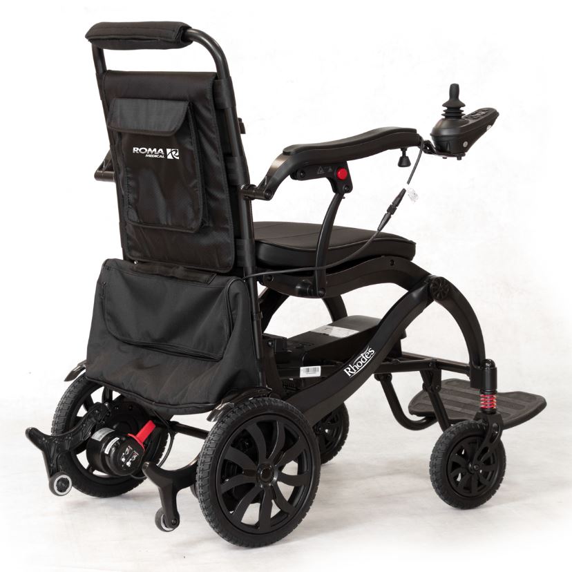 Roma Rhodes Lightweight Folding Powerchair 2 Roma Rhodes Lightweight Folding Powerchair - Image 2