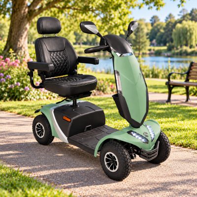 Vecta Cruise 8mph Mobility Scooter – 27.3 Mile Range