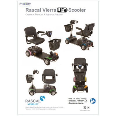 Electric Mobility Rascal Vierra LiFe Manual