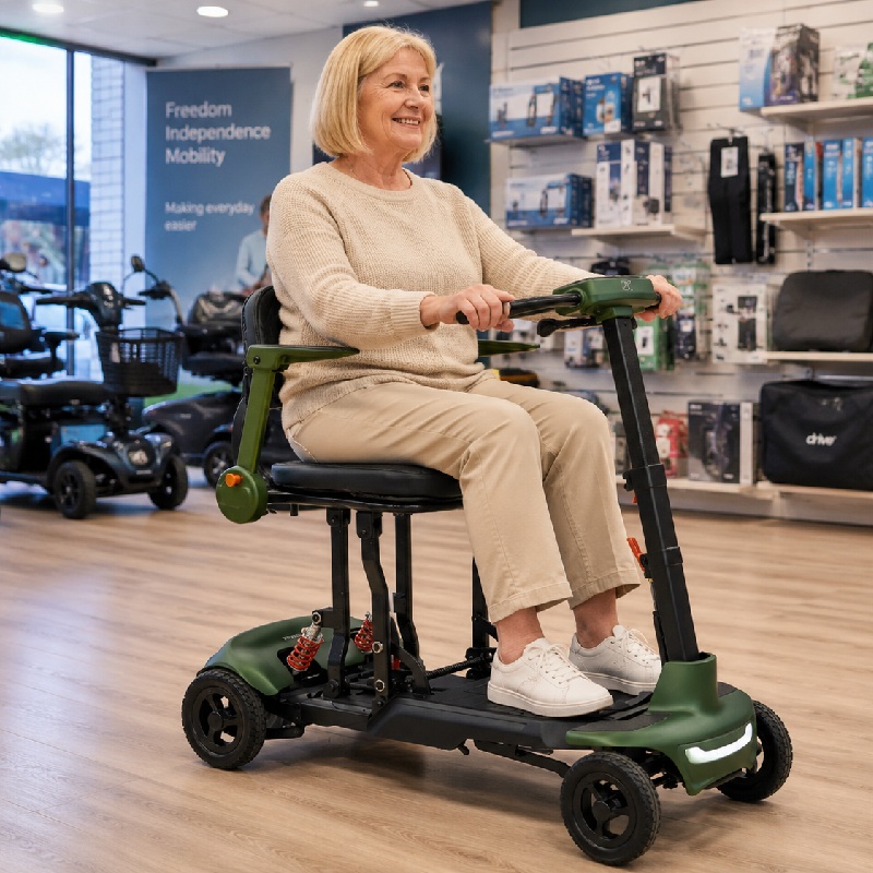Monarch Smarti Plus 4mph Mobility Scooter | Ultimate Folding Freedom 1 Smarti Plus Mobility Scooter