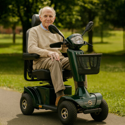 Sterling S425 Mobility Scooter – Compact, Road-Ready & 8mph