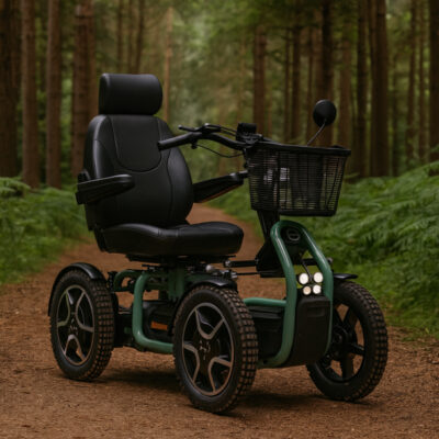 Sterling Scoozy S800 – Innovative Bike-Inspired Mobility Scooter