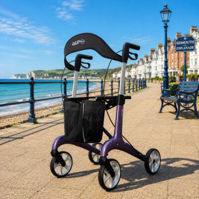 Dash Suave Carbon Rollator – Ultra Lightweight Folding Rollator (5.5kg)