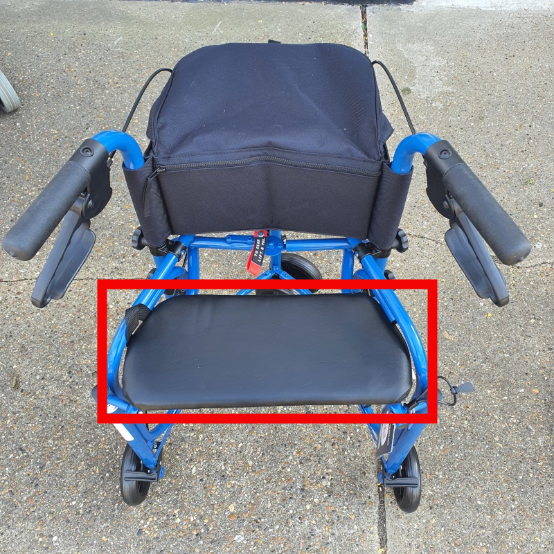 Uniscan Triumph Rollator Replacement Seat 1 Uniscan Triumph Rollator Replacement Seat