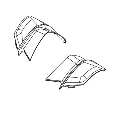 Front End Decoration Plate for Drive Viper Mobility Scooter