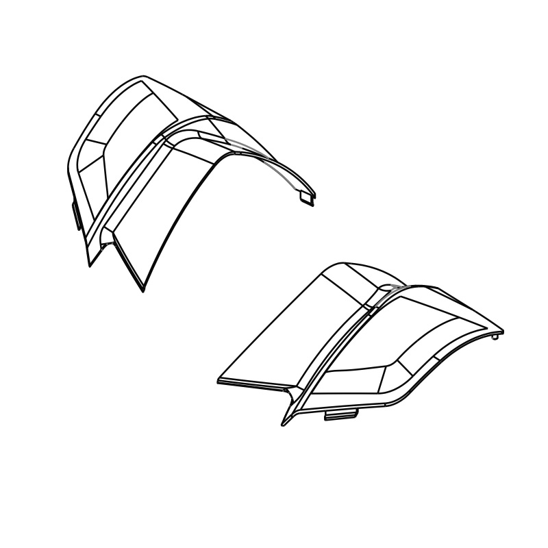 Front Shroud for Drive Viper Mobility Scooter 2 Front End Decoration Plate for Drive Viper Mobility Scooter