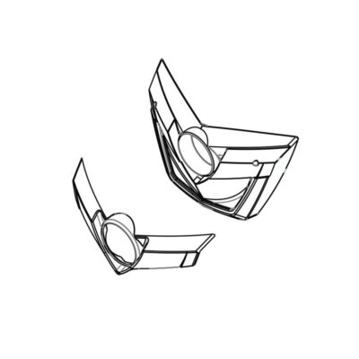 Front cover bumper and decoration for Drive Viper Mobility Scooter