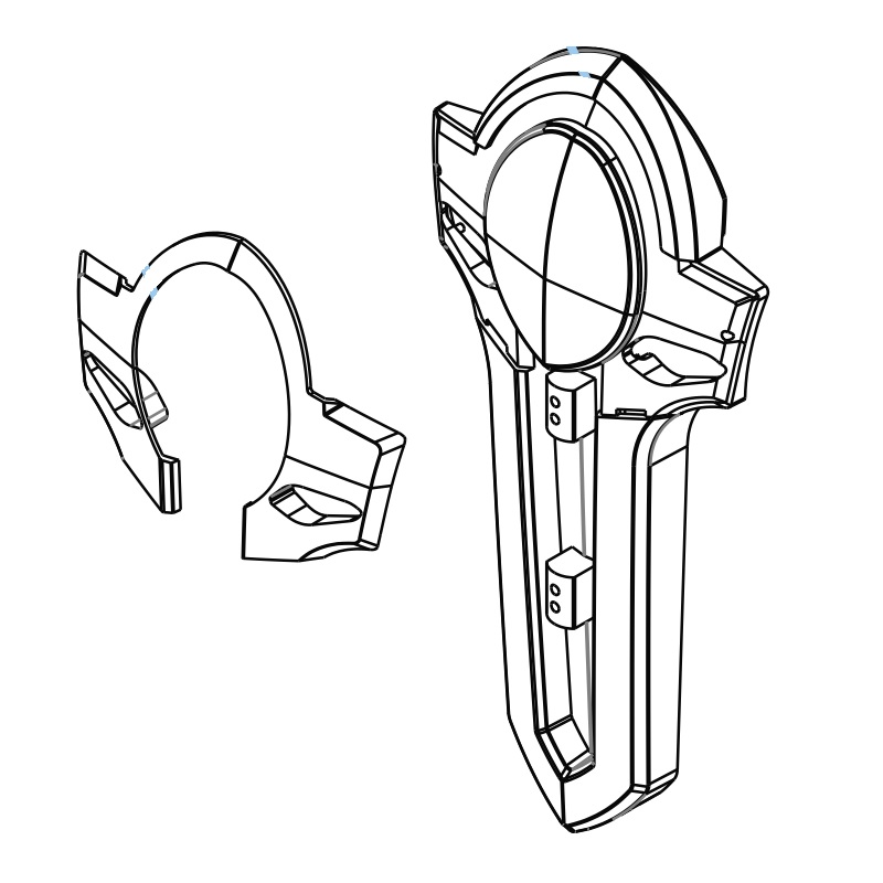 Front Tiller Shroud for Drive Viper Mobility Scooter 1 Front Tiller Shroud for Drive Viper Mobility Scooter