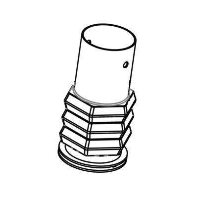 Rubber Tiller Gaiter for Drive Viper Mobility Scooter