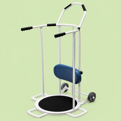 orbital transfer with knee support