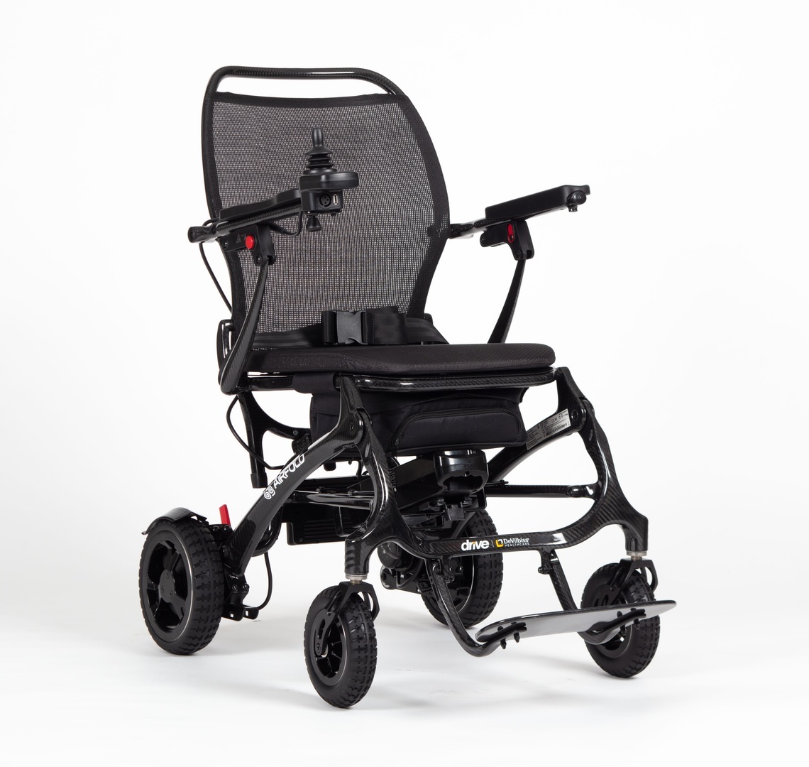 Airfold Powerchair Carbon Fibre Lightweight Folding Powerchair