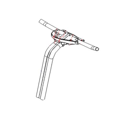Upper Tiller Tubing TGA Minimo Mobility Scooter