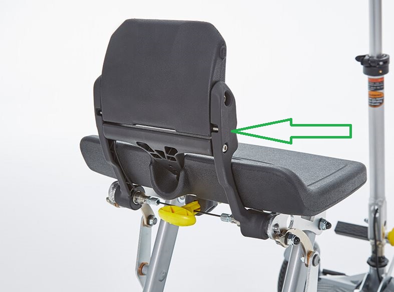 Seat Bracket for mLite Mobility Scooter 1 Seat Bracket for mLite Mobility Scooter