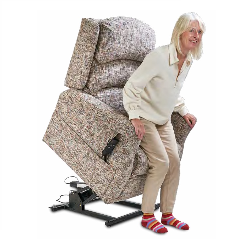 Primacare Raglan Bariatric Chair Dual 70 Stone - Image 3