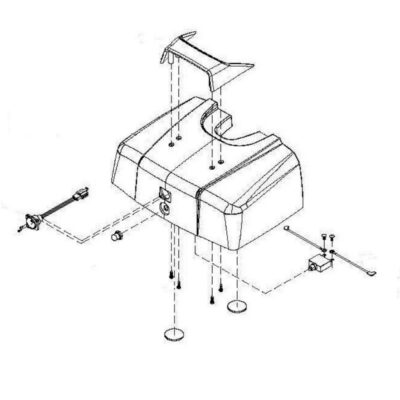 Battery Box for TGA Zest Mobility Scooter