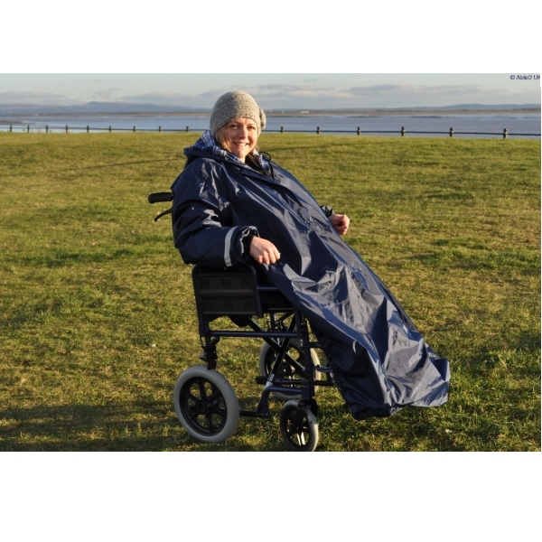 Wheelchair Mac with Sleeves - Lined 1 Wheelchair Mac with Sleeves - Lined