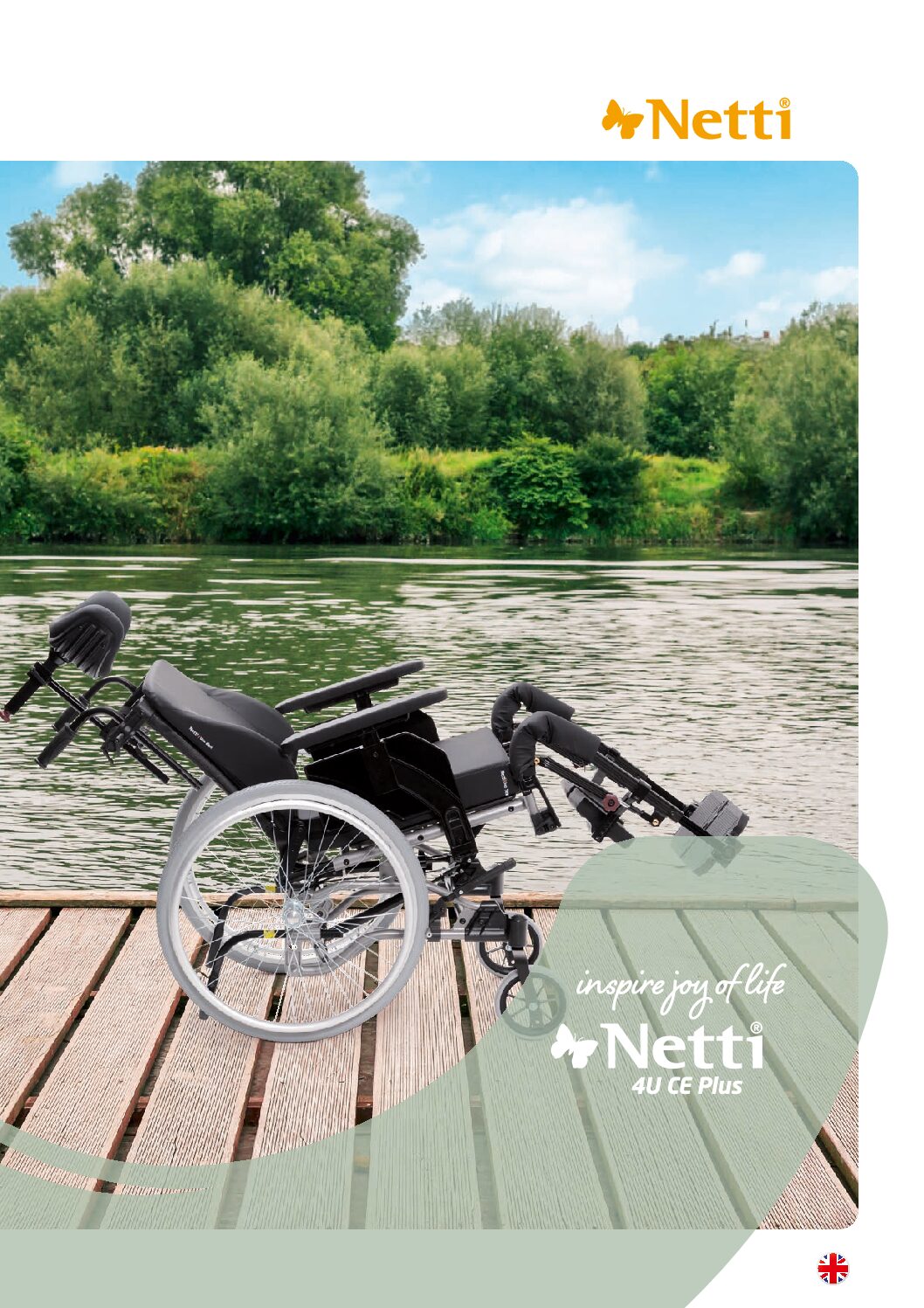 Netti 4U CE Plus Crash Tested Tilt in Space Wheelchair 6 Netti 4U CE Plus Crash Tested Tilt in Space Wheelchair - Image 6